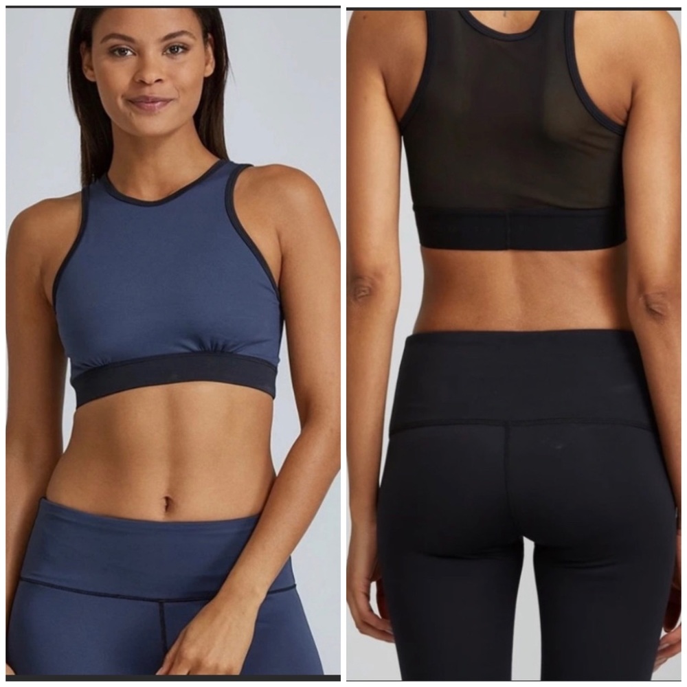 Noli Aria Sports Bra with Black Mesh Back